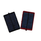 Battery : Li-ion 1000MAH Solar panel : 5.5V 100MA Qty/color box : 1 pcs Size : 60*90*14mm Color box : 12.5*9.5*4.6 cm Qty/out carton : 60Set Out carton : 38*47*20cm N/G.W : 10kg/11.5kg,it costs 14 hours to charge fullly of the battery.output current:400MA,the adapters model:Nokia 6101/8210/N72/N707, Motorola V3/V66, Sony Ericsson T28, Samsung A288,Output USB Charging Cable-1PC. 
